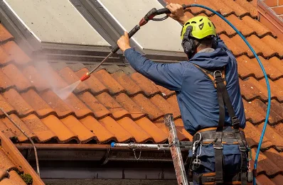 Démoussage et hydrofuge de toiture à Subles